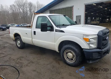 2015 Ford F250 Super Duty from USA, damaged, VIN 1FTBF2A68FEB24499